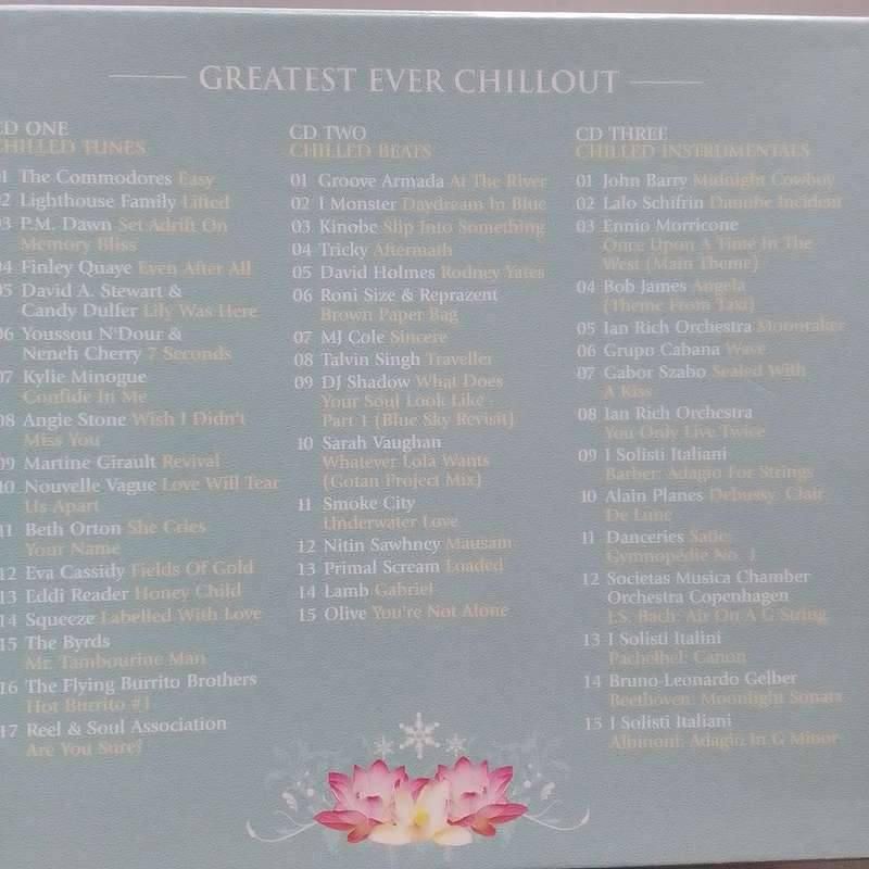 Chill Out (CD) Compilation Set Of 3