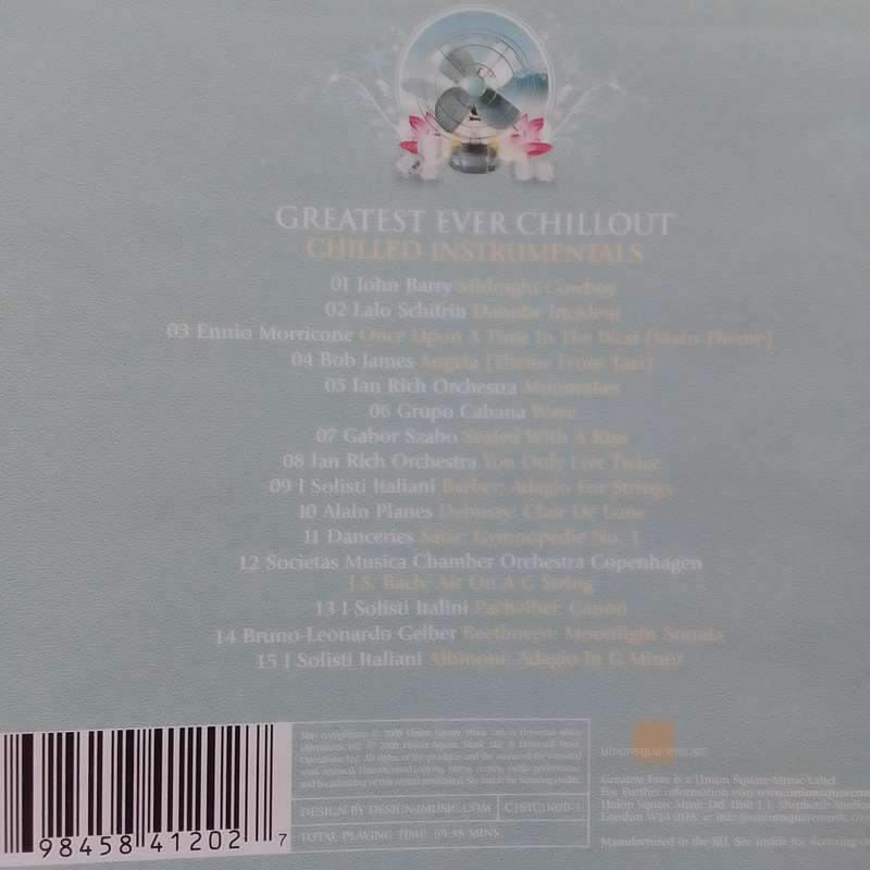 Chill Out (CD) Compilation Set Of 3