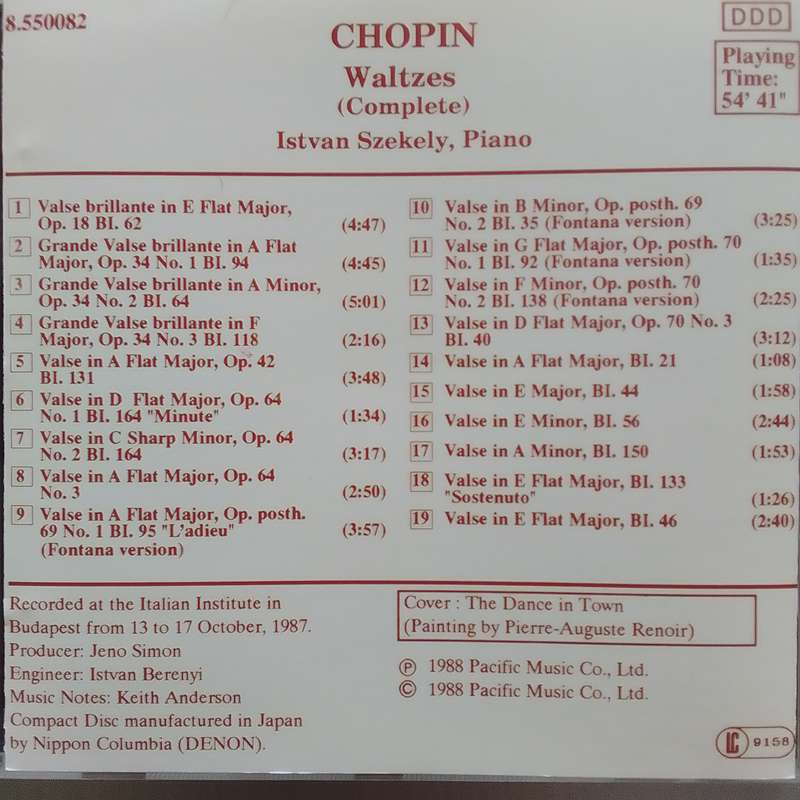 Chopin (CD) Waltzes