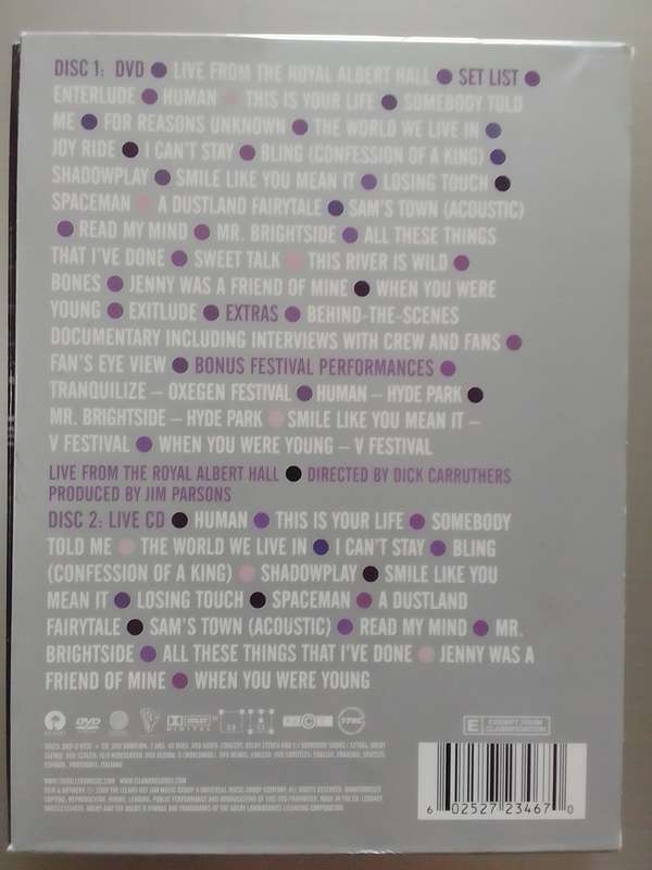 Killers (DVD/CD) Live From The Royal Albert Hall