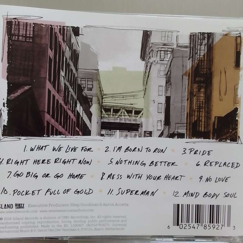 American Authors (CD) What We Live For
