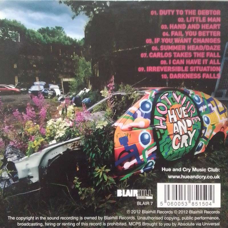 Hue And Cry (CD) Hot Wire