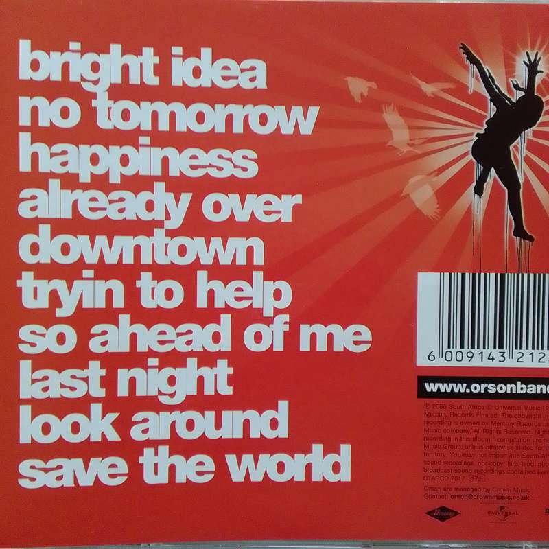 Orson (CD) Bright Idea