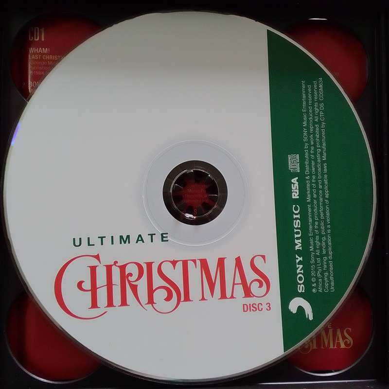 Ultimate Christmas (CD) Compilation Set Of 4 - Christmas