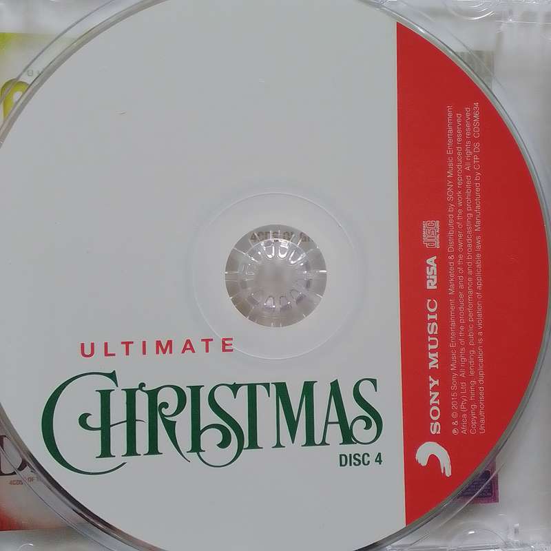Ultimate Christmas (CD) Compilation Set Of 4 - Christmas