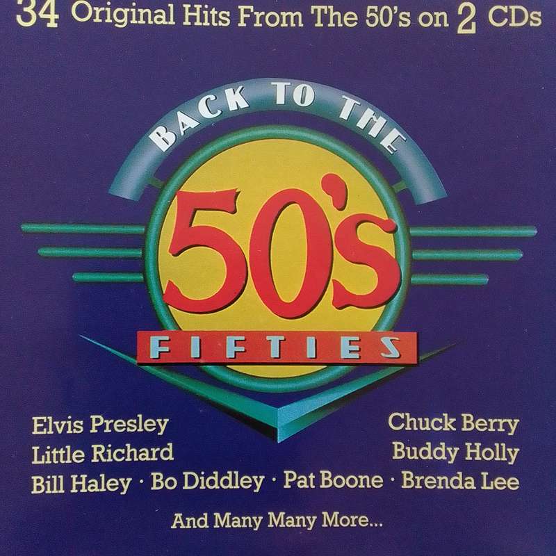 Back To The 50s (CD) Original Fifties Hits Compilation