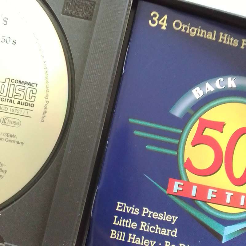 Back To The 50s (CD) Original Fifties Hits Compilation