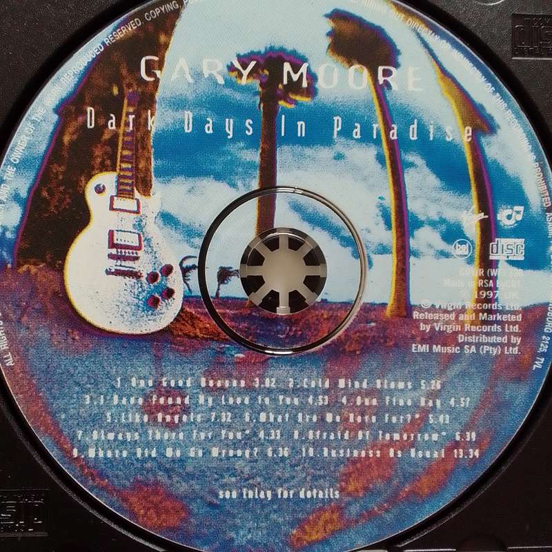 Gary Moore (CD) Dark Days In Paradise