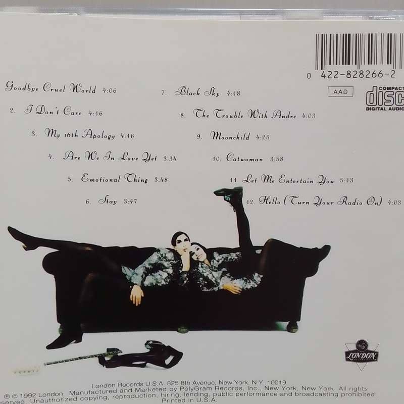 Shakespear's Sister (CD) Hormonally Yours