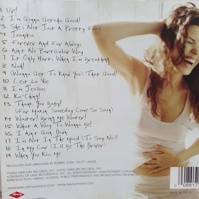 Shania Twain (CD) Up!