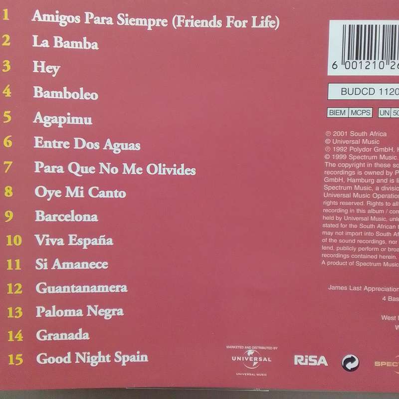 James Last (CD) Viva España