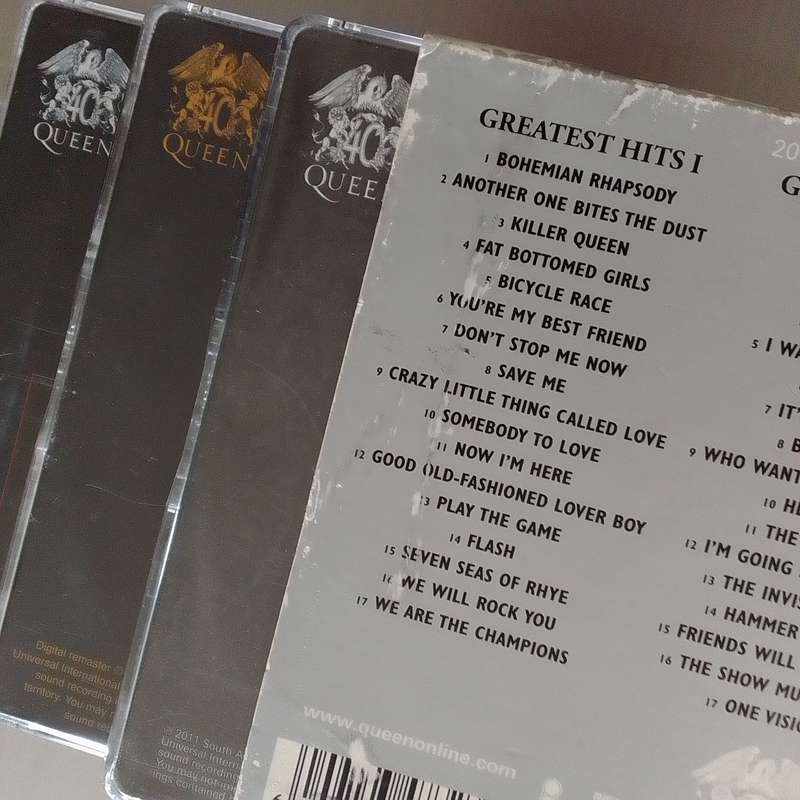 Queen (CD) Greatest Hits 3-CD Box Set