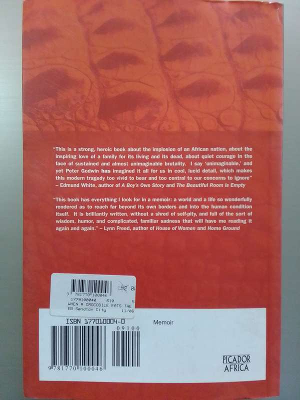 When A Crocodile Eats The Sun (Paperback) Peter Godwin
