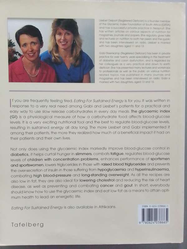 Eating For Sustained Energy (Soft Cover) Liesbet Delport & Gabi Steenkamp