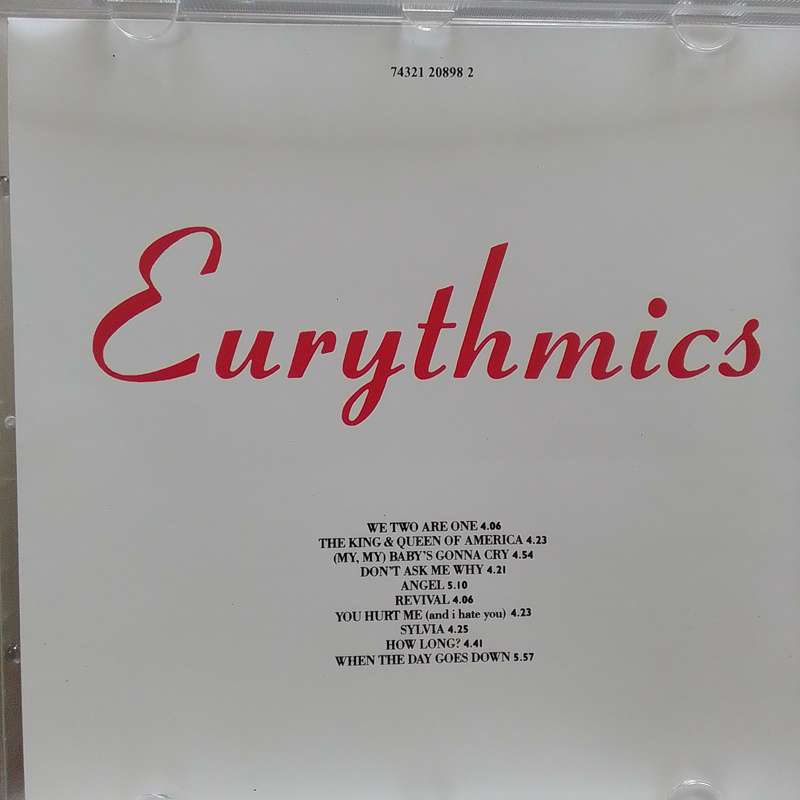 Eurythmics (CD) We Too Are One