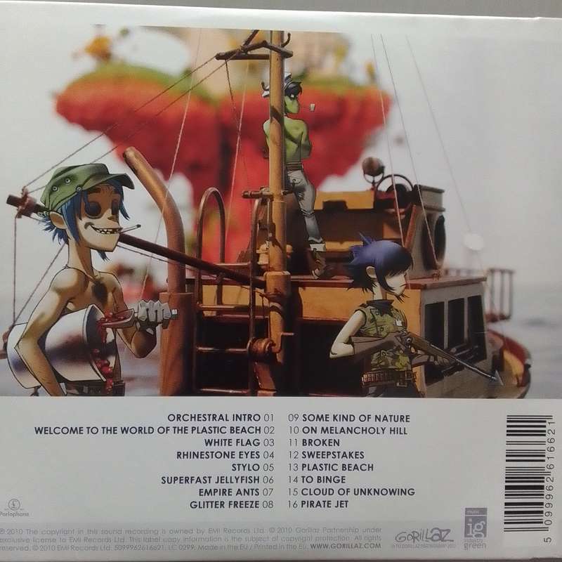 Gorillaz (CD) Plastic Beach