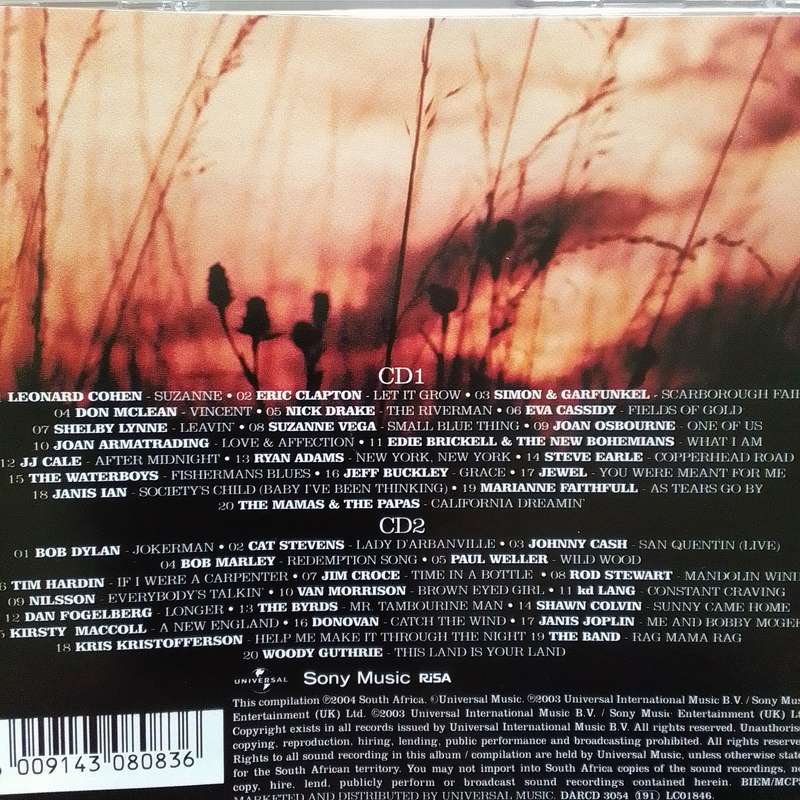 Acoustic Nights (CD) Compilation Double