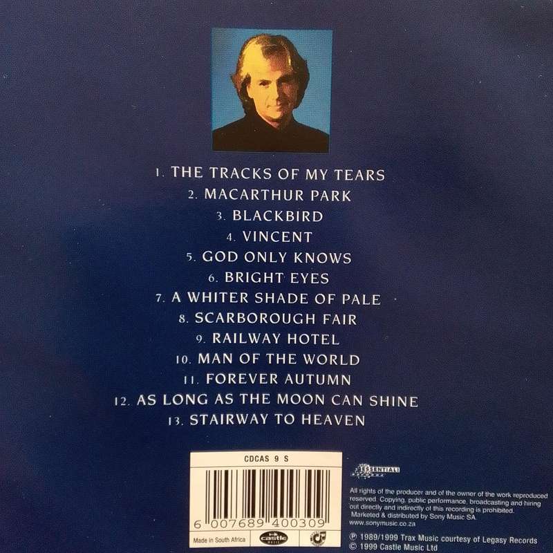 Justin Hayward with Mike Batt (CD) Classic Blue