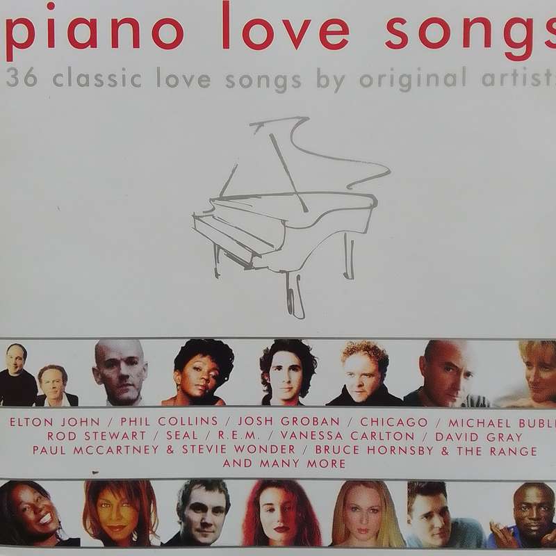 Piano Love Songs (CD) Compilation - Double