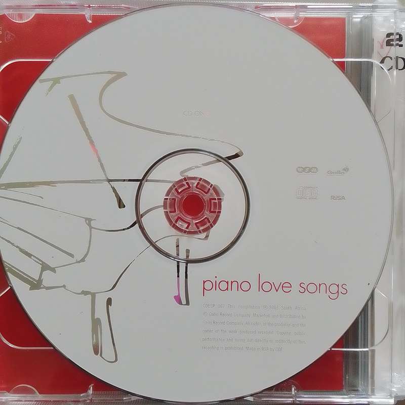 Piano Love Songs (CD) Compilation - Double