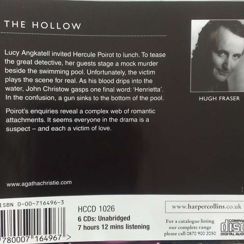 The Hollow (6-CD Audio Book) Agatha Christie