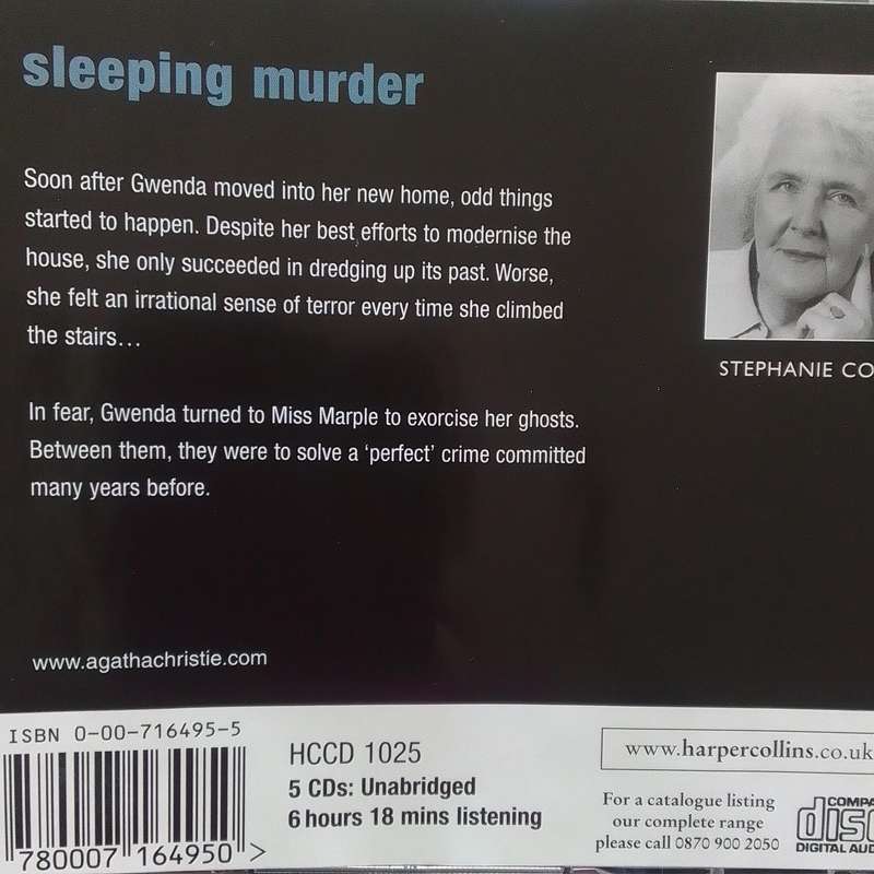 Sleeping Murder (5-CD Audio Book) Agatha Christie