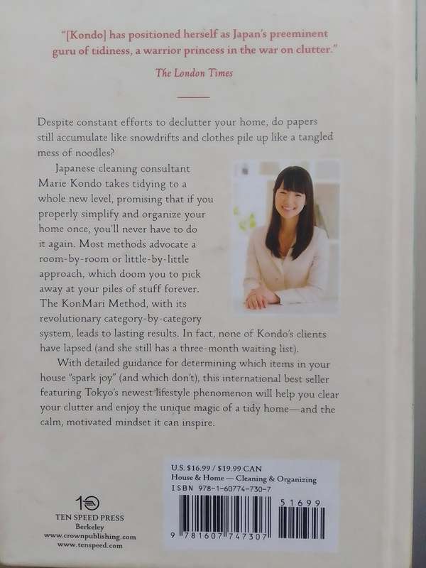 The Life-Changing Magic Of Tidying Up (Hard Cover) Marie Kondo