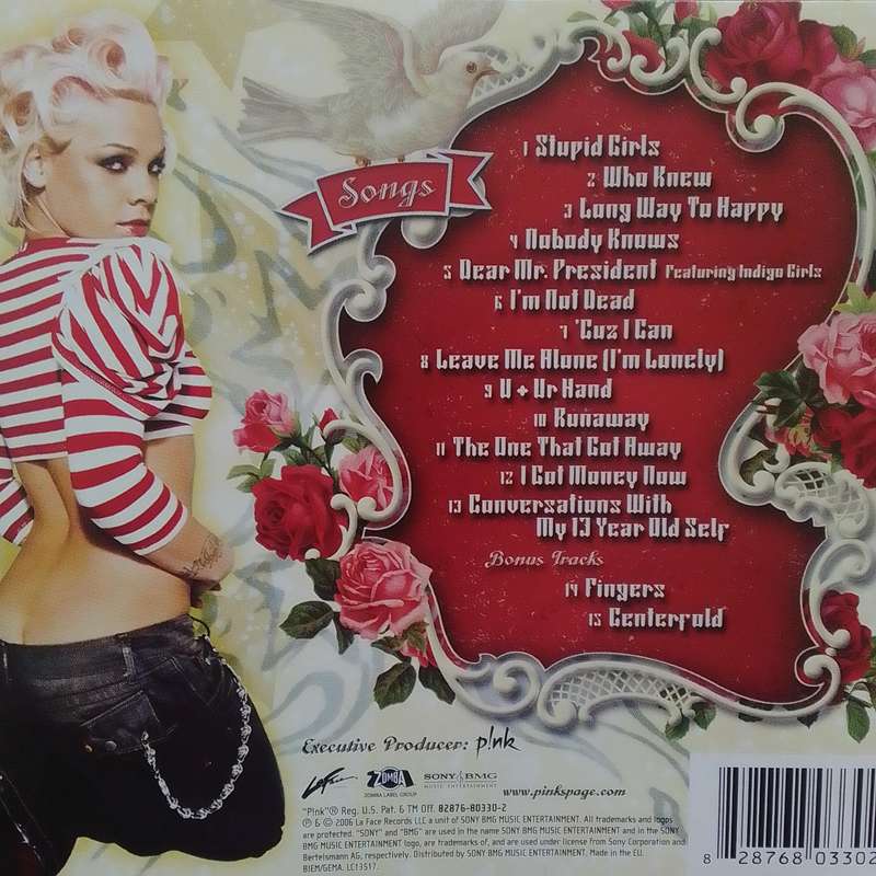 Pink (CD) I'm Not Dead