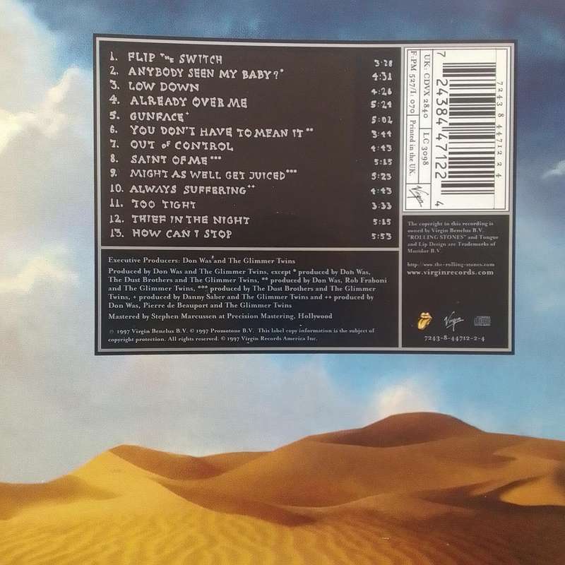 The Rolling Stones (CD) Bridges To Babylon