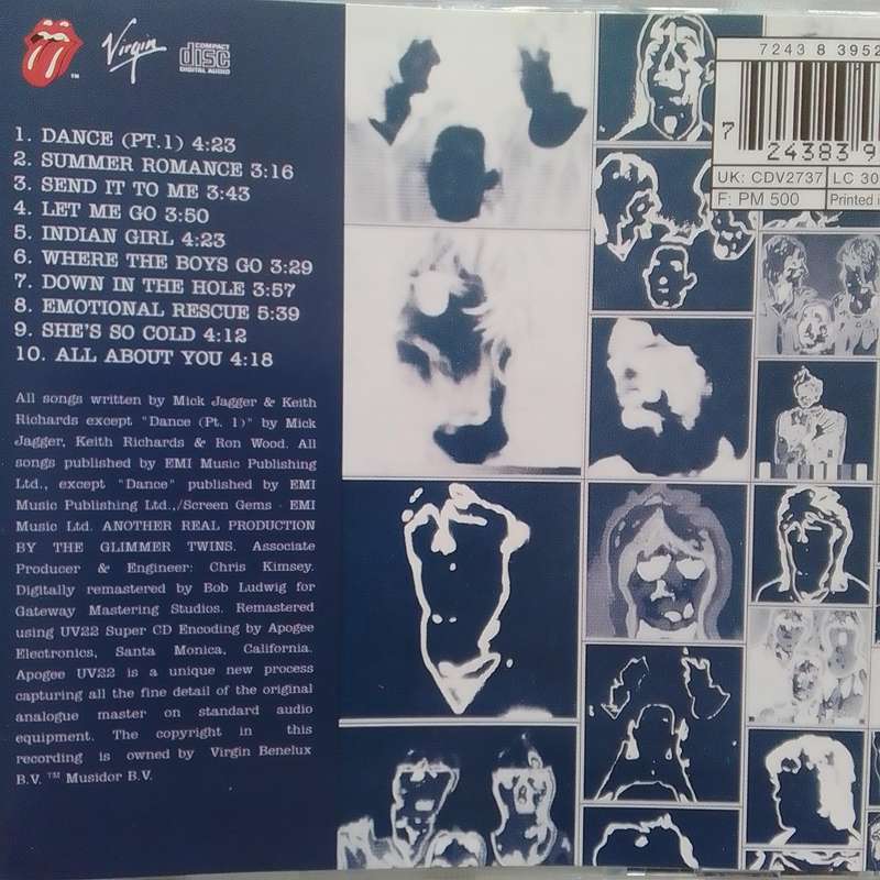 The Rolling Stones (CD) Emotional Rescue