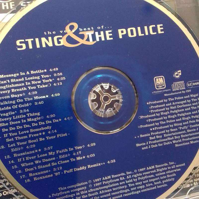 Sting & The Police (CD) The Very Best Of