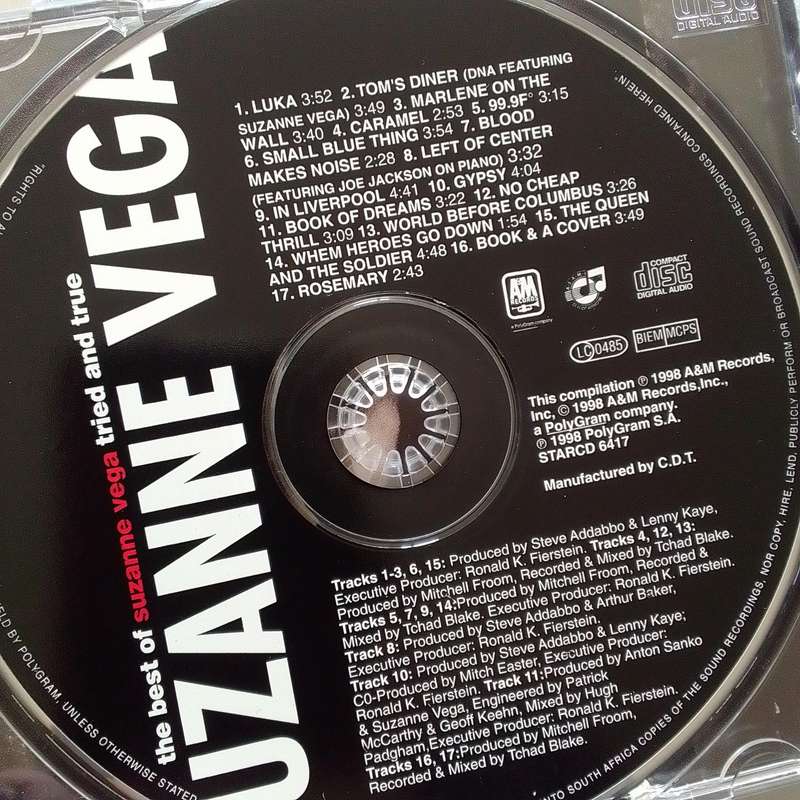Suzanne Vega (CD) Tried And True  The Best Of