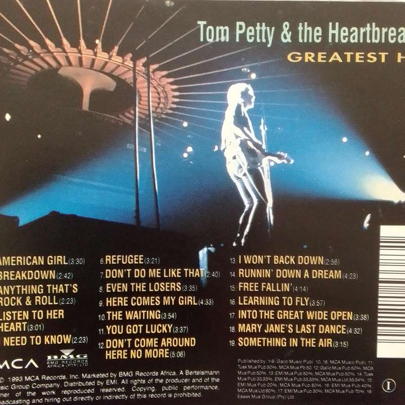 Tom Petty & The Heartbreakers (CD) Greatest Hits