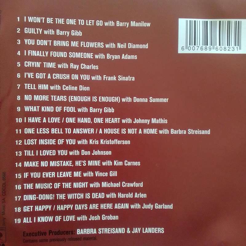 Barbra Streisand (CD) Duets