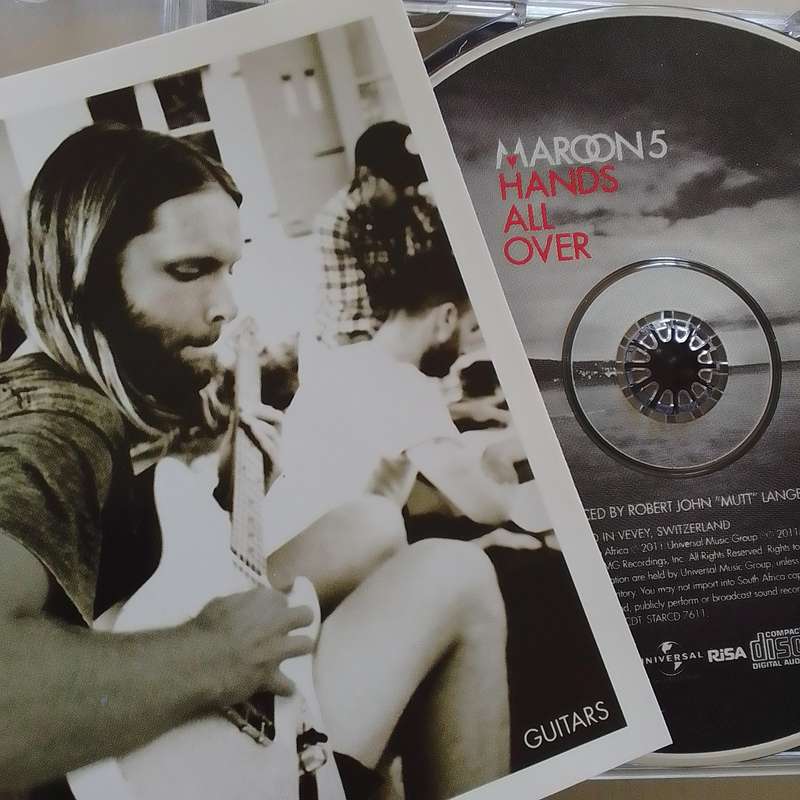Maroon 5 (CD) Hands All Over