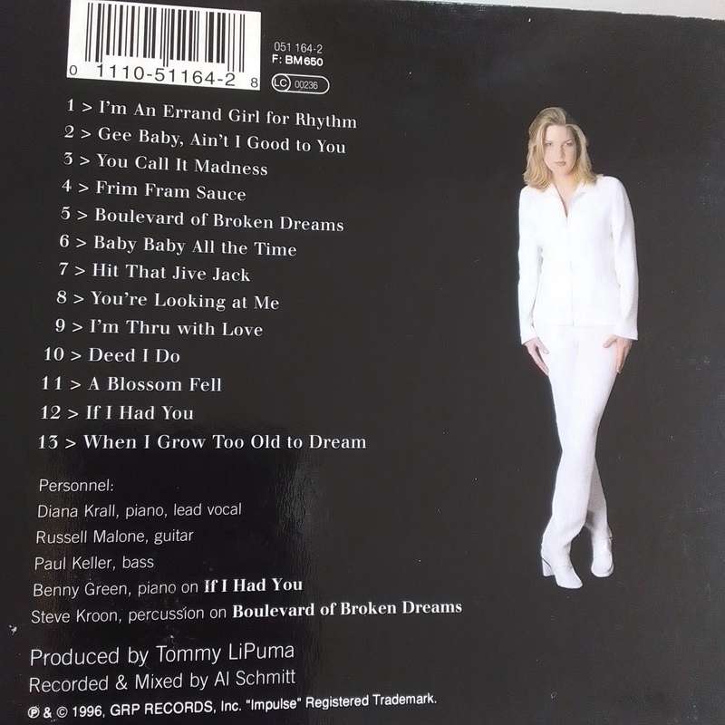 Diana Krall (CD) All For You