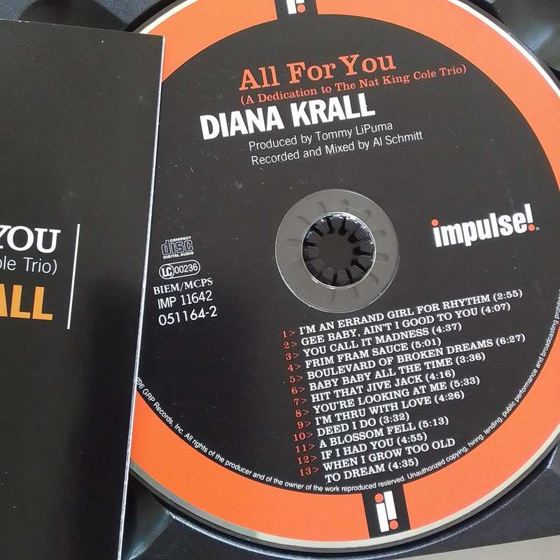 Diana Krall (CD) All For You