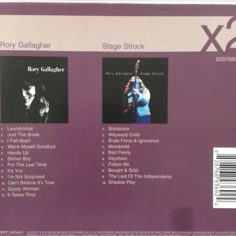 Rory Gallagher (CD) Stage Struck  Box Set Of 2