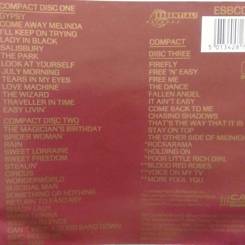 Uriah Heep (CD) Two Decades In Rock