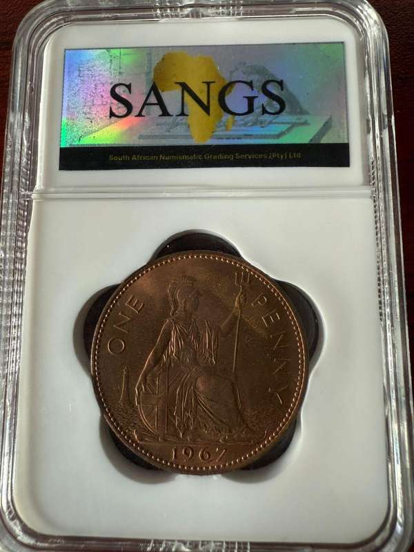 1967 GREAT BRITAIN 1 PENNY