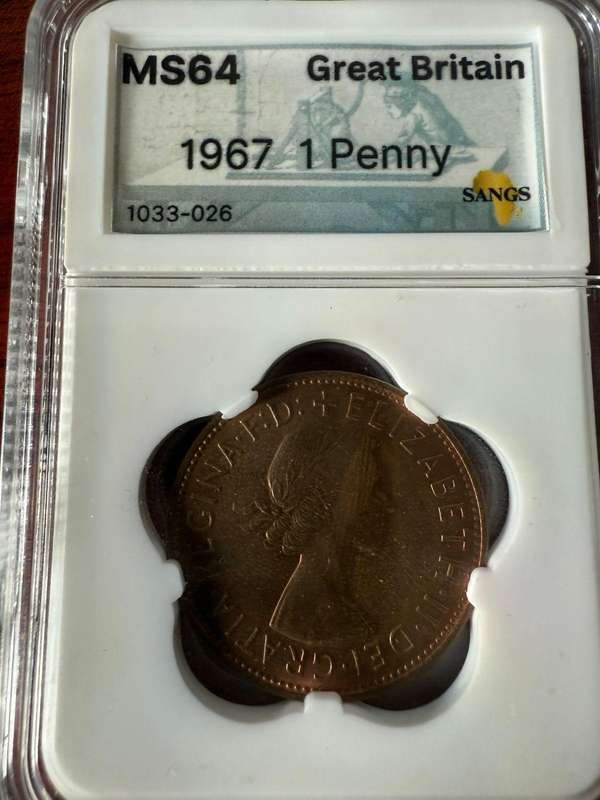 1967 GREAT BRITAIN 1 PENNY