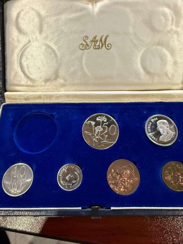 1968 INCOMPLETE PROOF SET