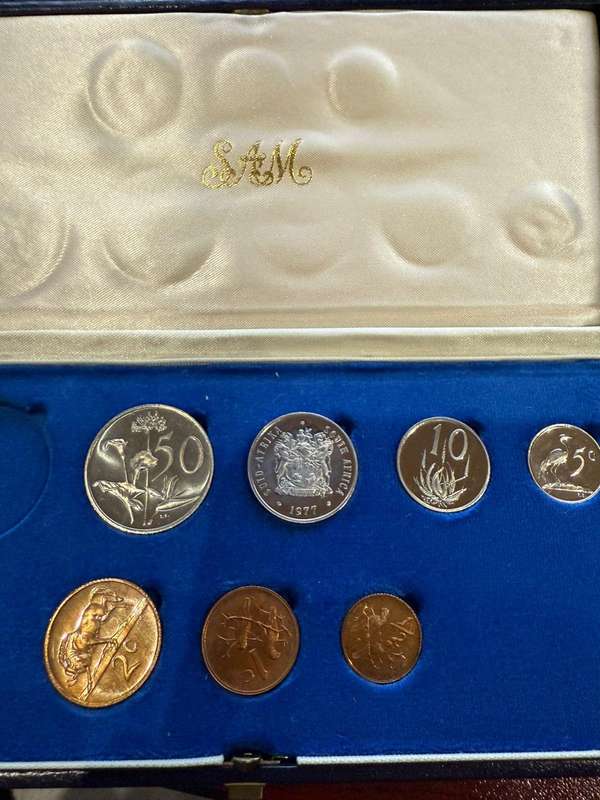 1977 INCOMPLETE PROOF SET