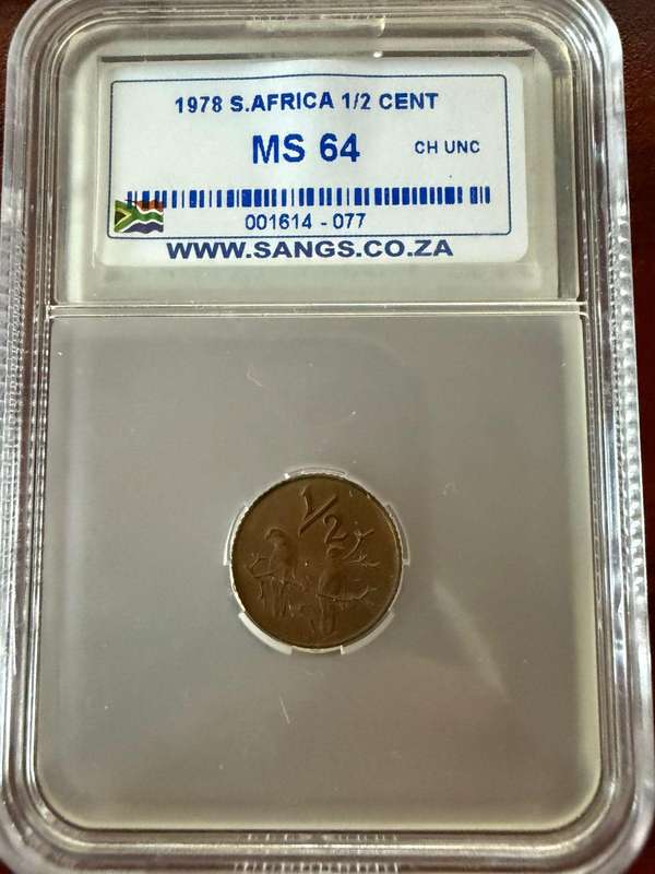 1978 INCOMPLETE SET 5 COINS