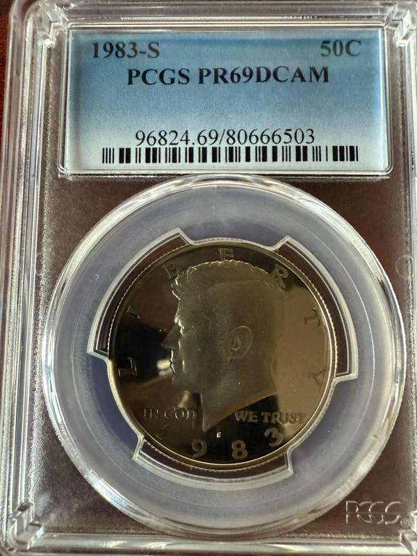 1983 SILVER 50C USA