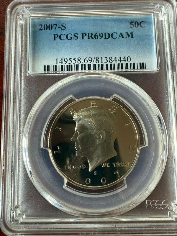 2007 SILVER 50C USA