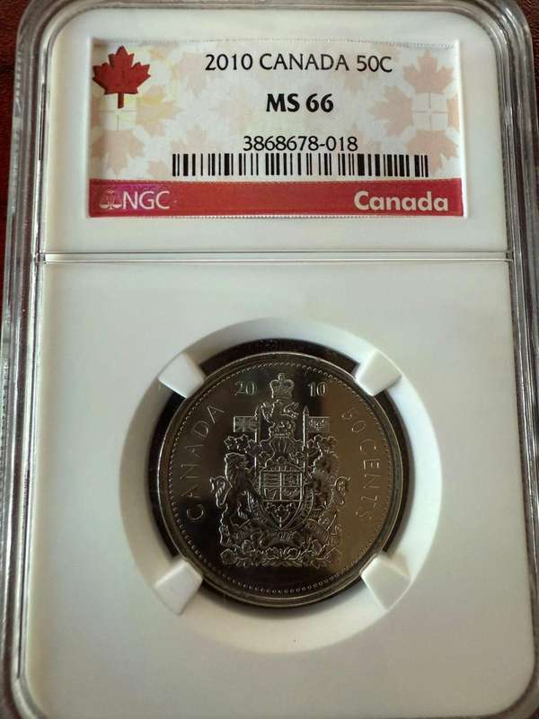 2010 CANADA 50C
