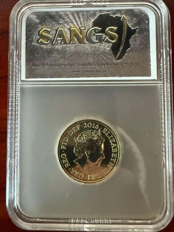 2016 ENGLAND 1 POUND