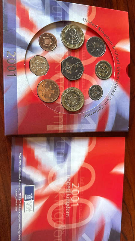 2001 UK UNC set