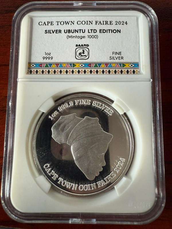 CAPE TOWN COIN FAIRE 2024 1OZ SILVER